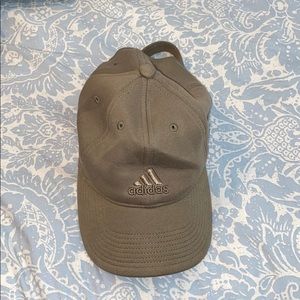 Olive Green Adidas Baseball Cap